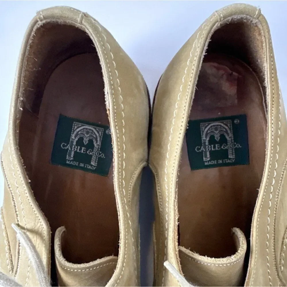 Cable & Co Men’s Leather Oxford Shoes